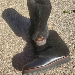 UGG FAUX FUR WINTER BOOTS
